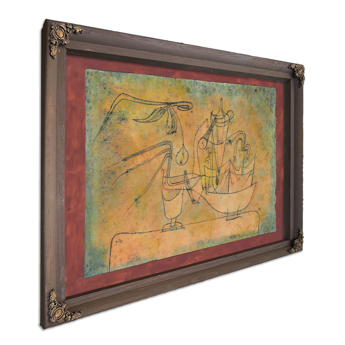 Birnen Destillation Distillation Pears By Paul Klee