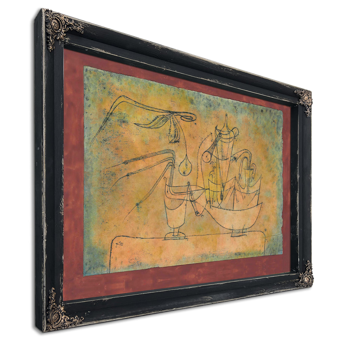 Birnen Destillation Distillation Pears By Paul Klee