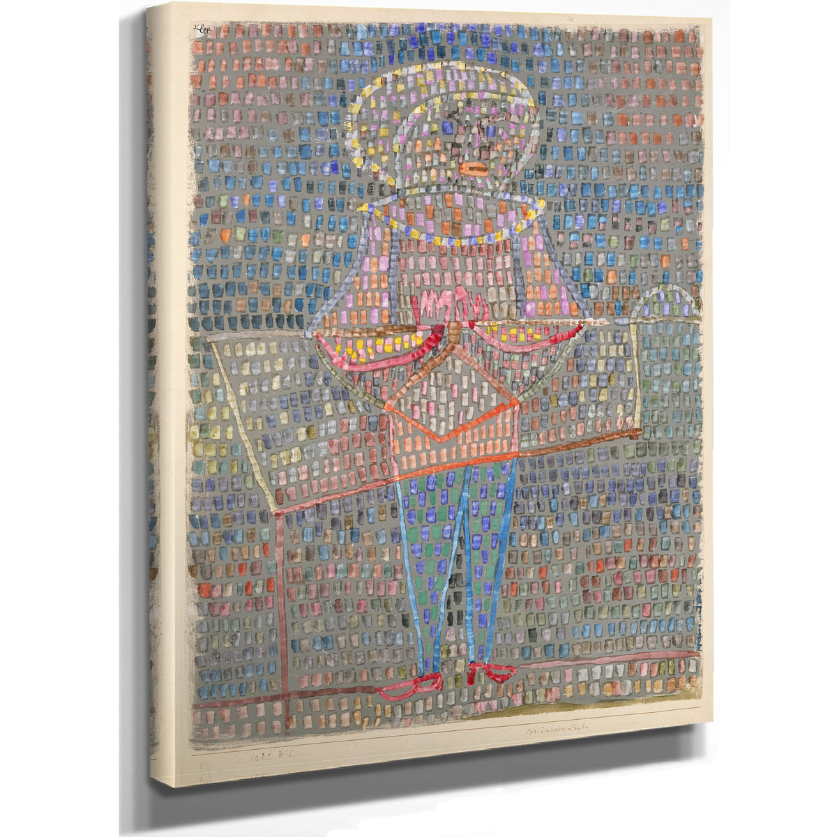 Boy Fancy Dress 1931 By Paul Klee