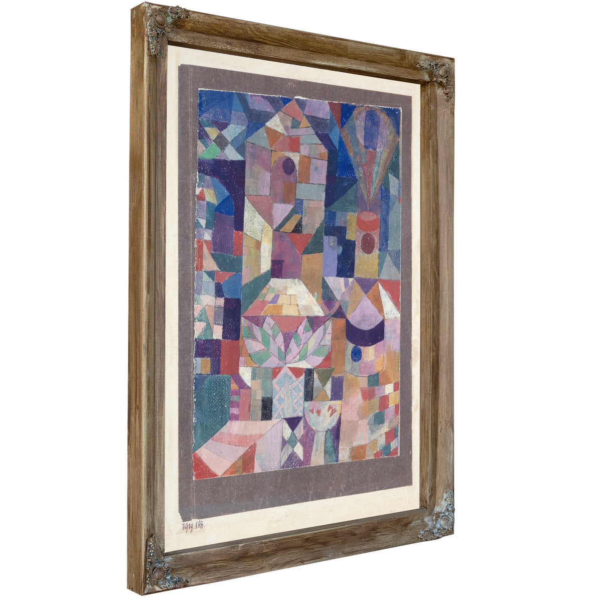 Castle Garden 1919 By Paul Klee