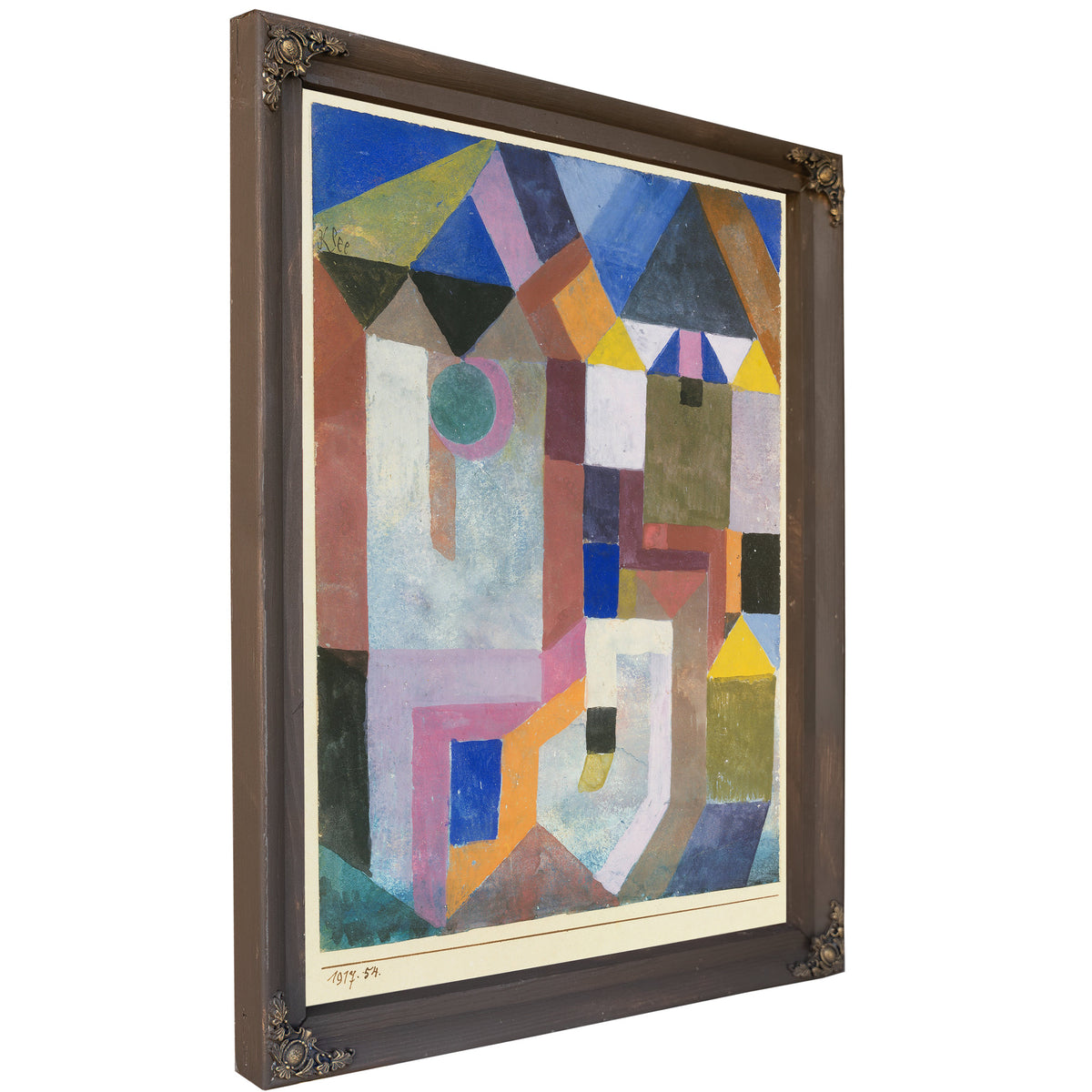 Colorful Architecture 1917 By Paul Klee