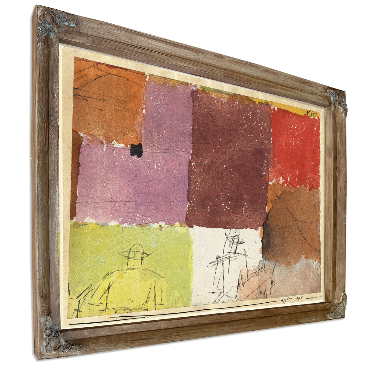 Composition Figures 1915 By Paul Klee