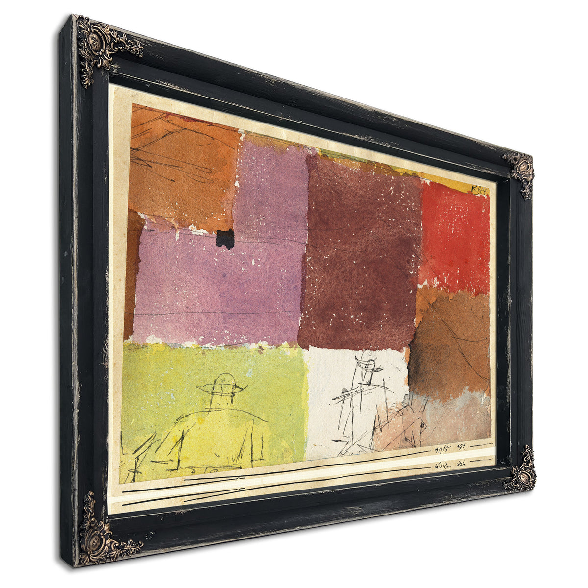 Composition Figures 1915 By Paul Klee