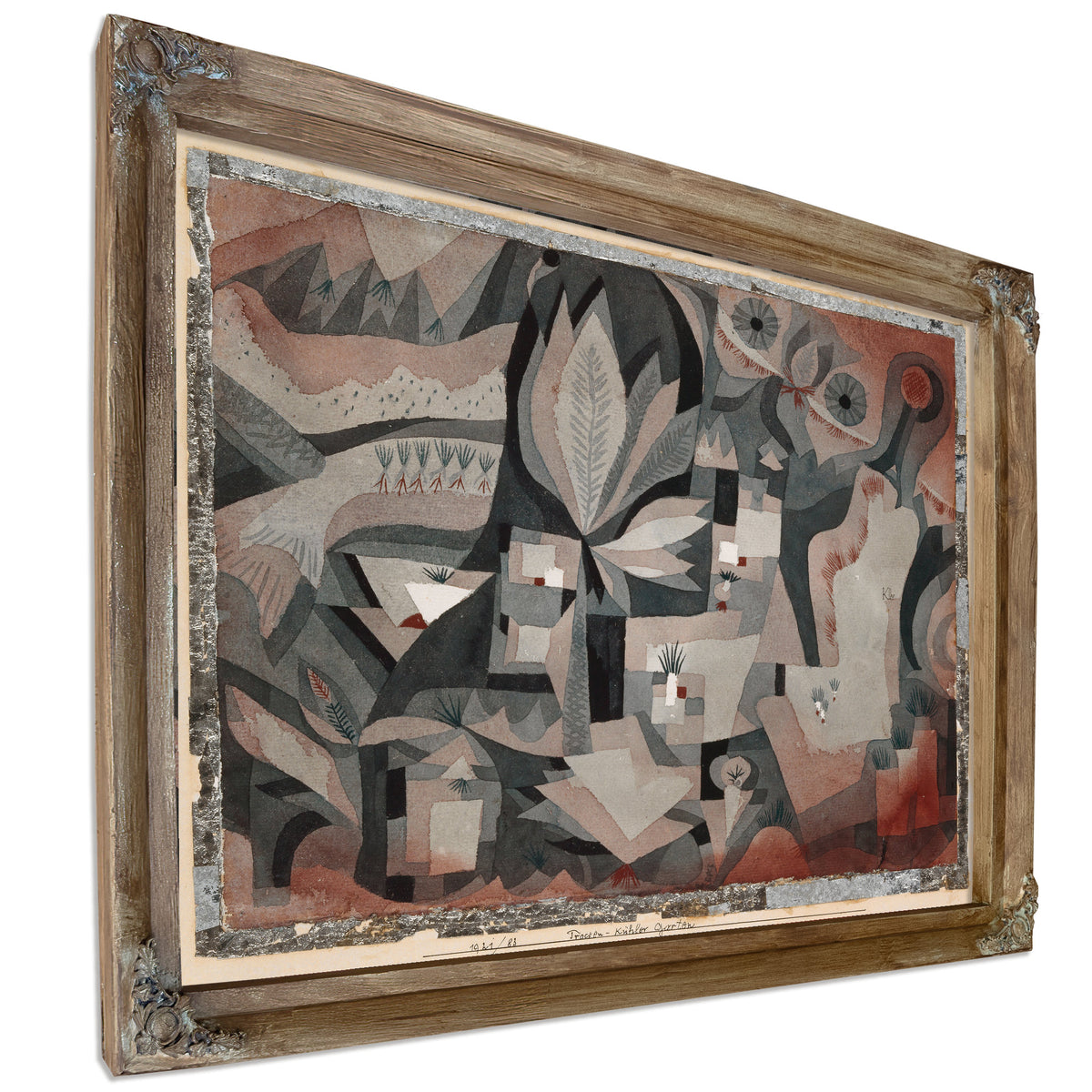 Dry Cool Garden 1921 By Paul Klee