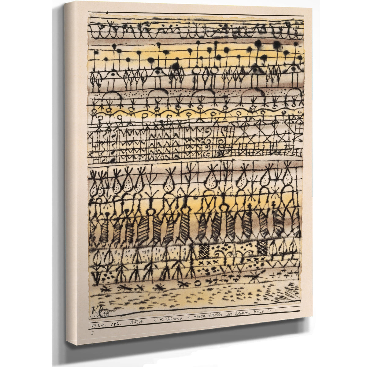 Era Cooling a Garden the Torrid Zone By Paul Klee