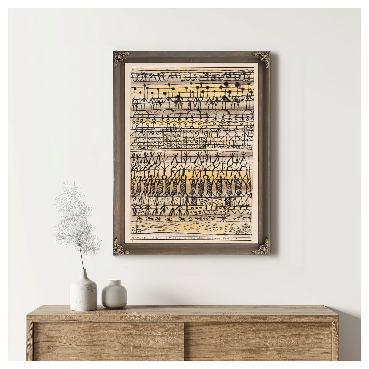Era Cooling a Garden the Torrid Zone By Paul Klee