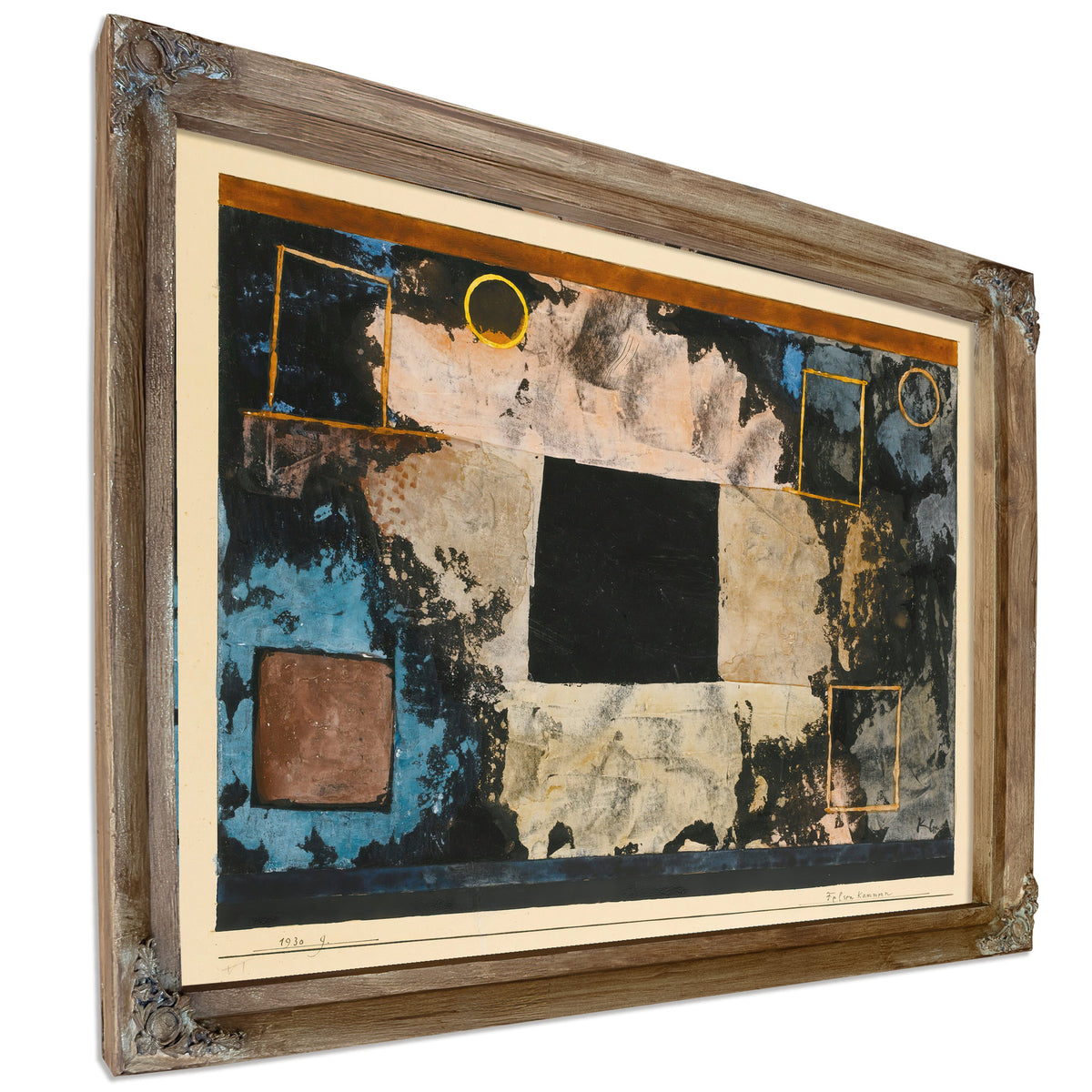 Felsen Kammern Rock Cut Chambers 1930 By Paul Klee