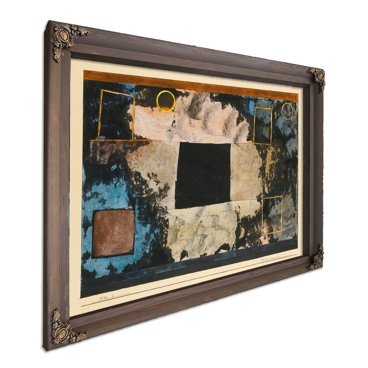Felsen Kammern Rock Cut Chambers 1930 By Paul Klee