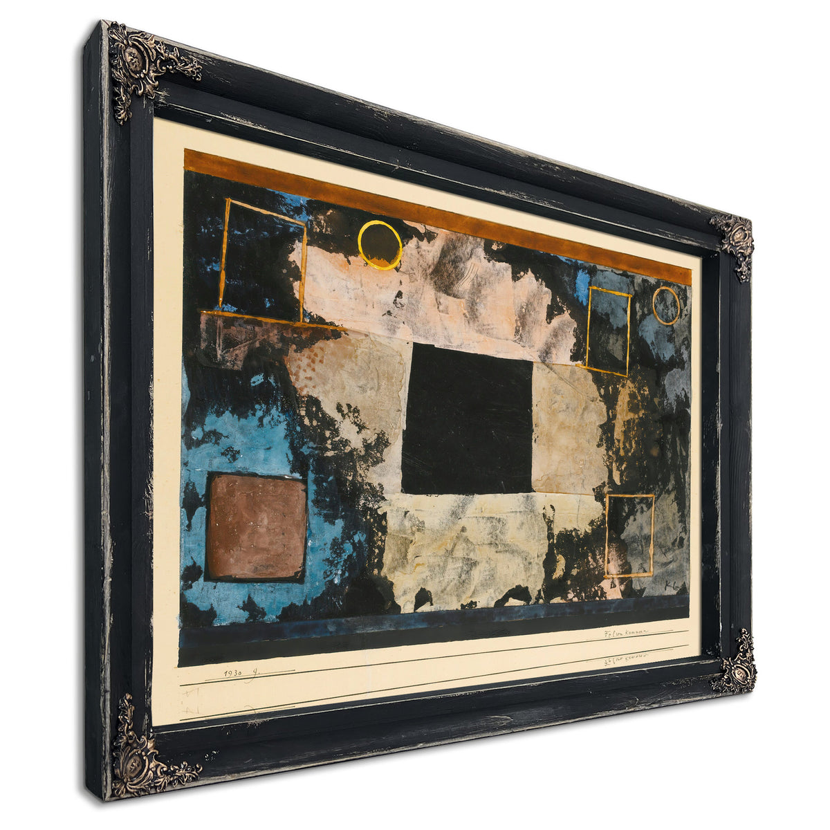 Felsen Kammern Rock Cut Chambers 1930 By Paul Klee