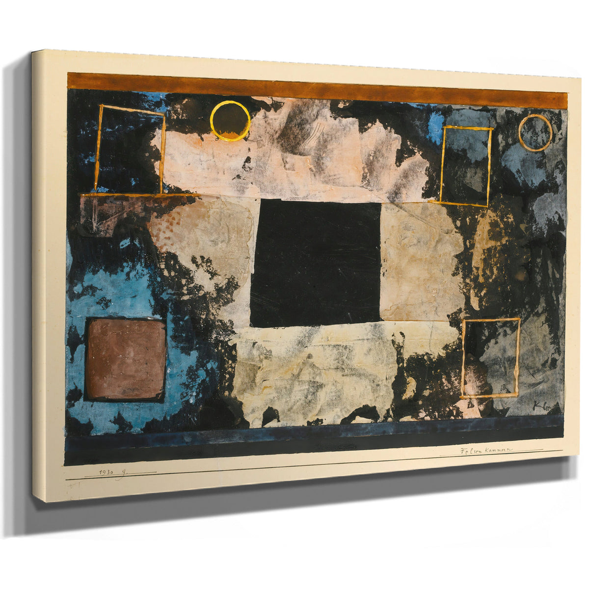 Felsen Kammern Rock Cut Chambers 1930 By Paul Klee
