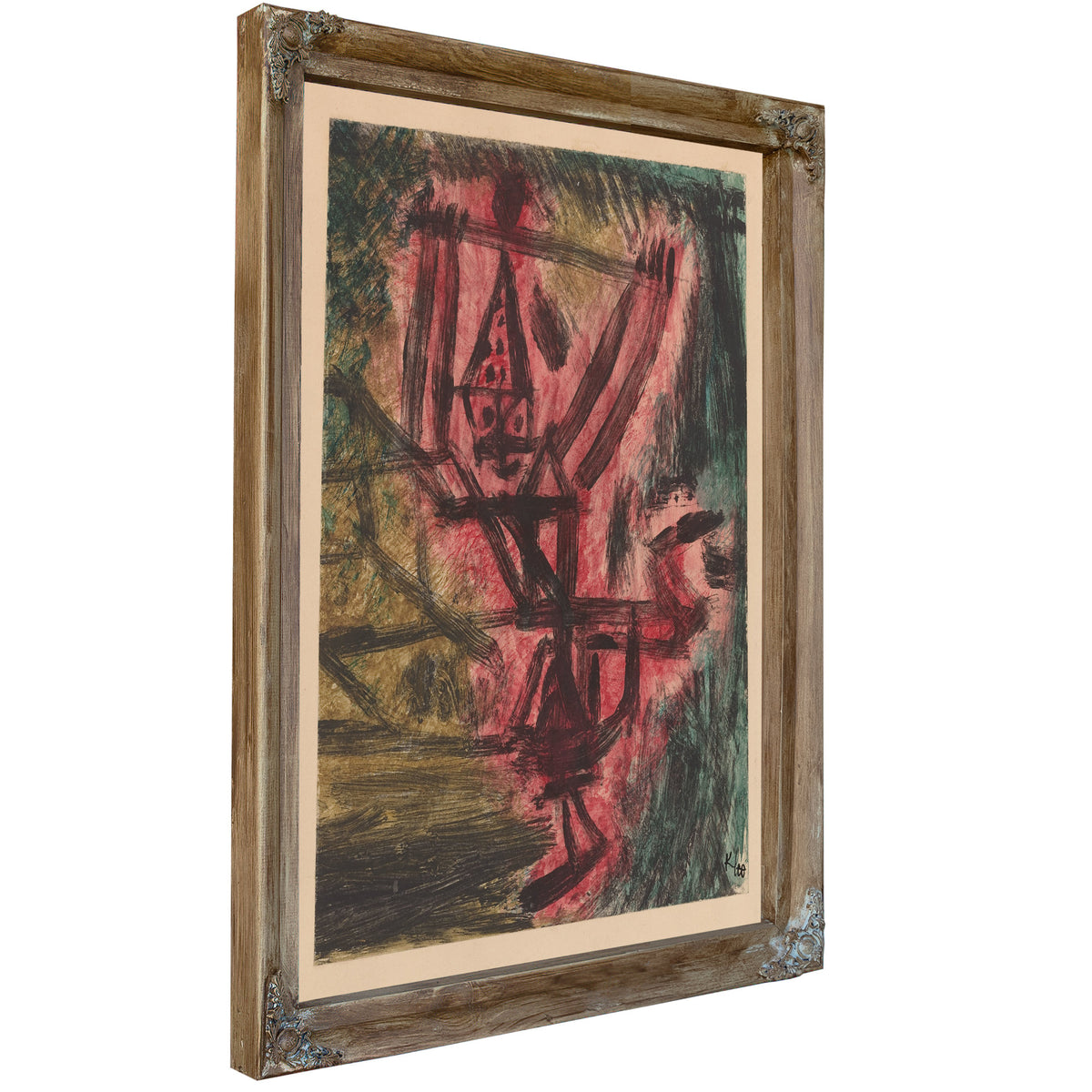 Feuer Clown I Fire Clown 1921 By Paul Klee