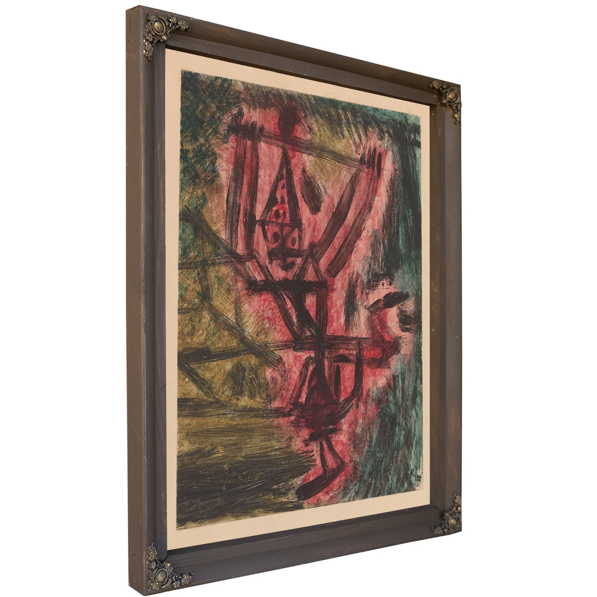Feuer Clown I Fire Clown 1921 By Paul Klee