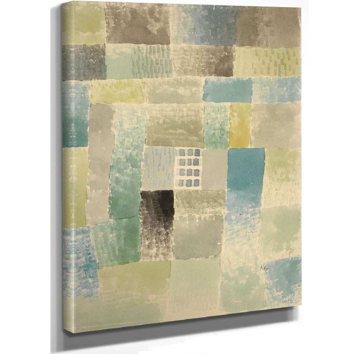 First House a Settlement 1926 By Paul Klee