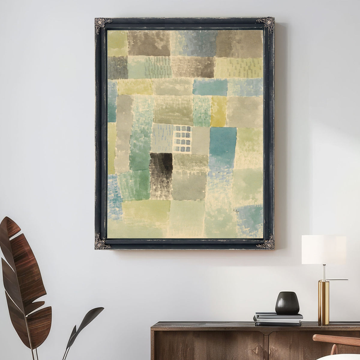 First House a Settlement 1926 By Paul Klee