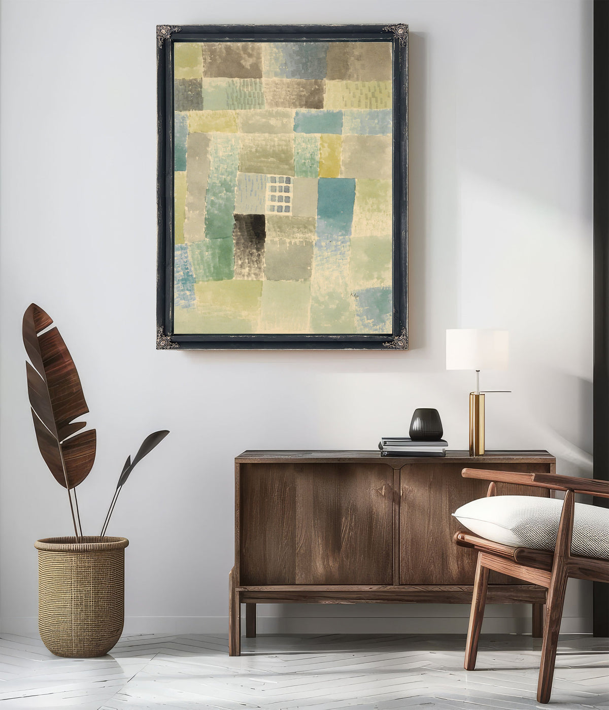 First House a Settlement 1926 By Paul Klee