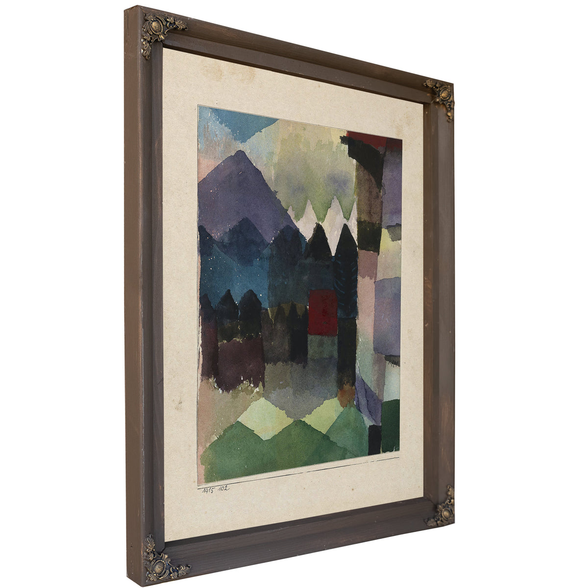Fohn Im Marcschen Garten 1915 By Paul Klee