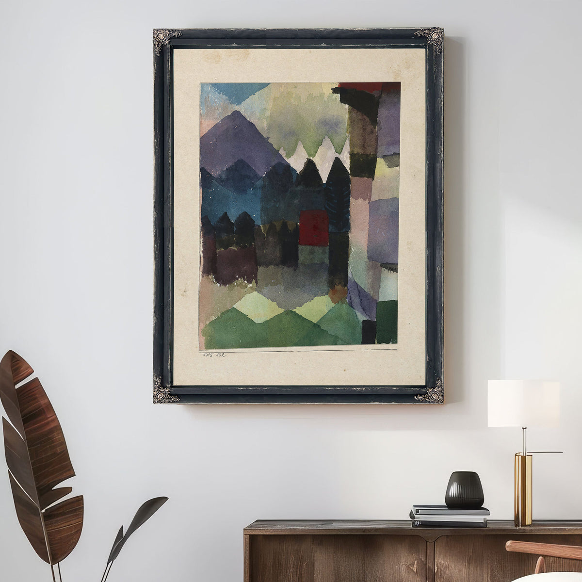 Fohn Im Marcschen Garten 1915 By Paul Klee