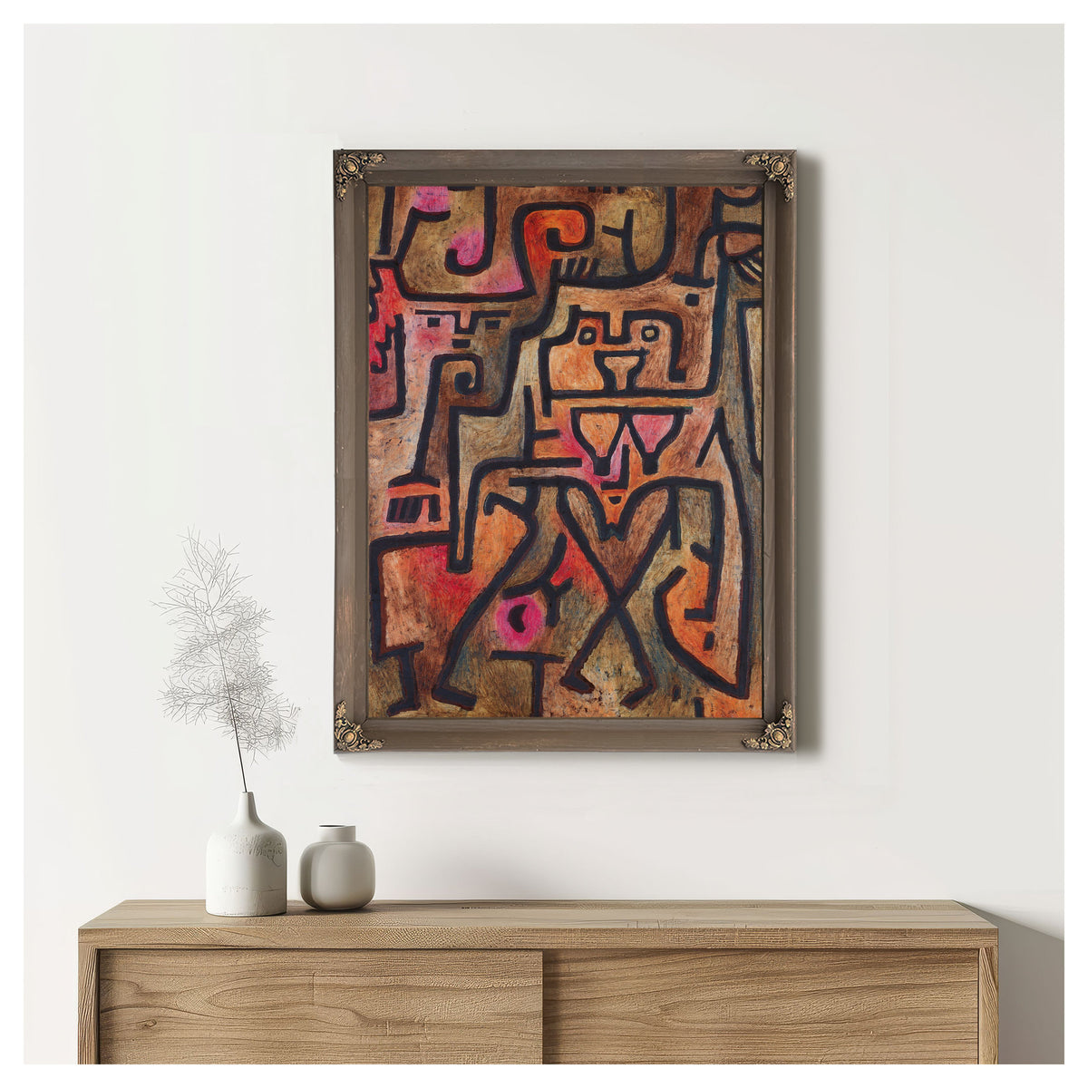Forest Witches 1938 By Paul Klee