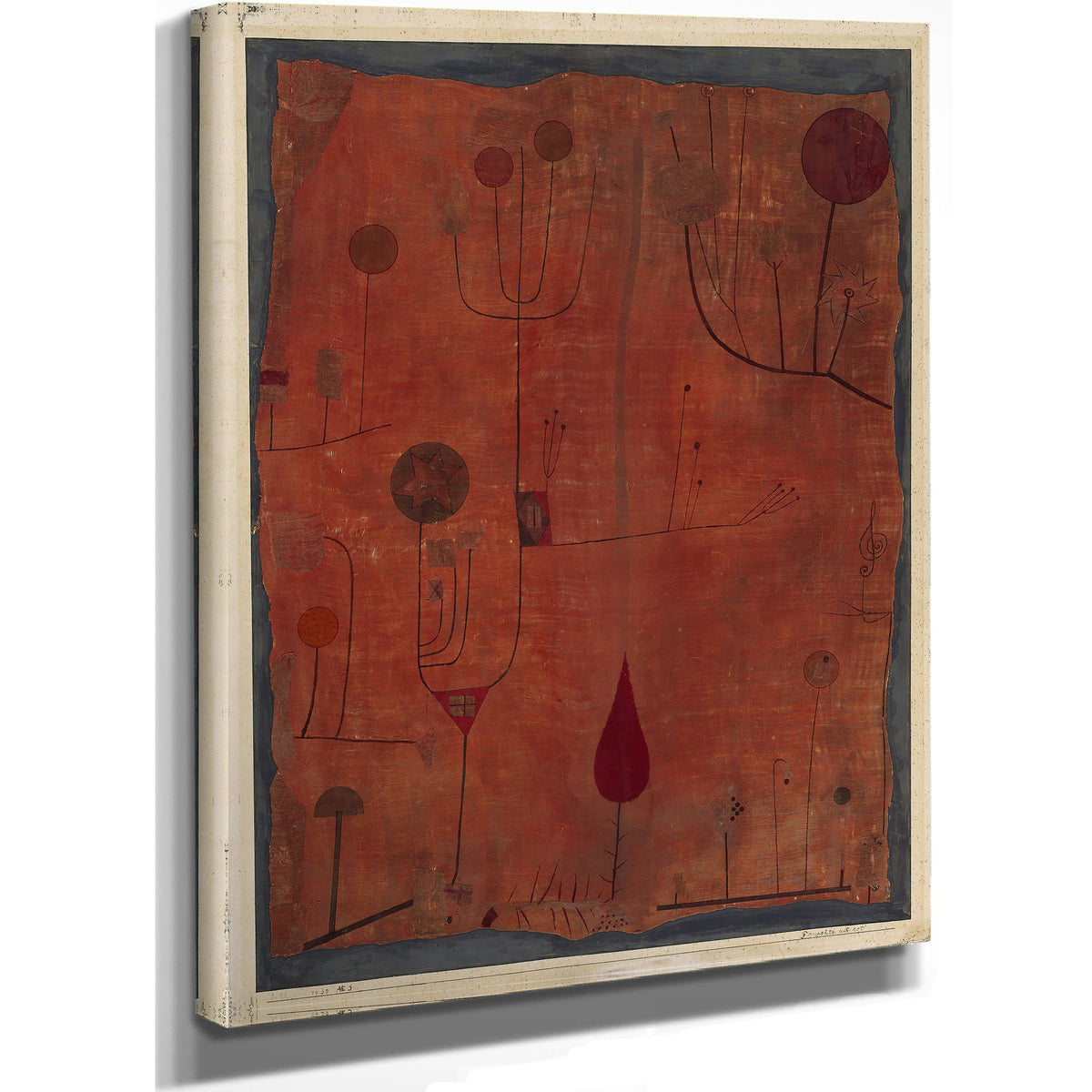 Fruits Red 1930 By Paul Klee