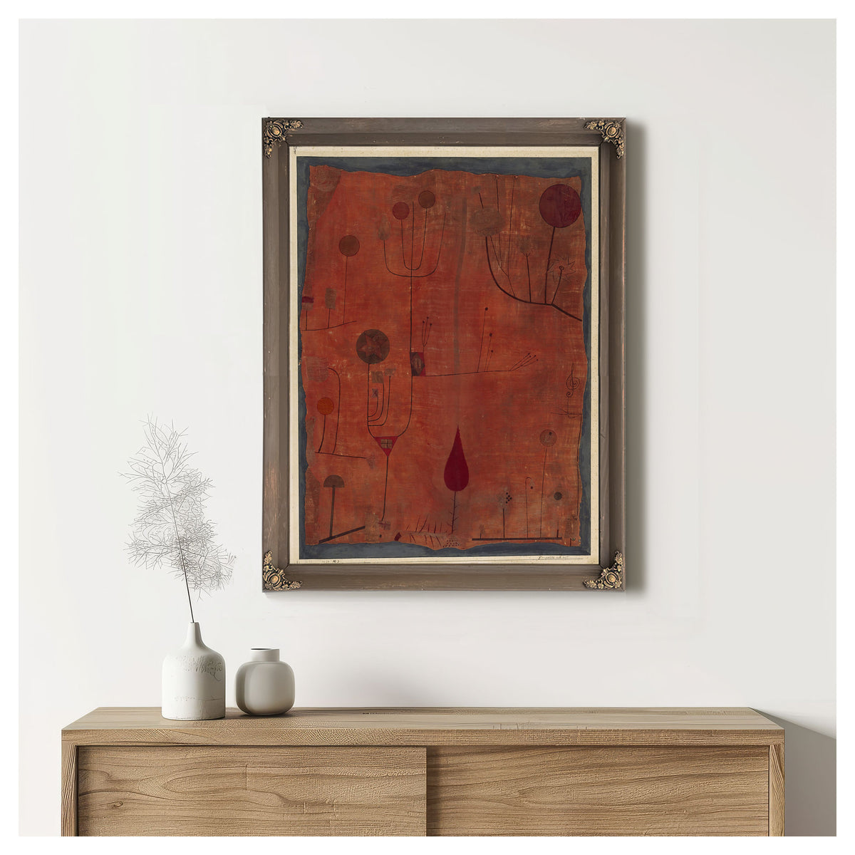 Fruits Red 1930 By Paul Klee