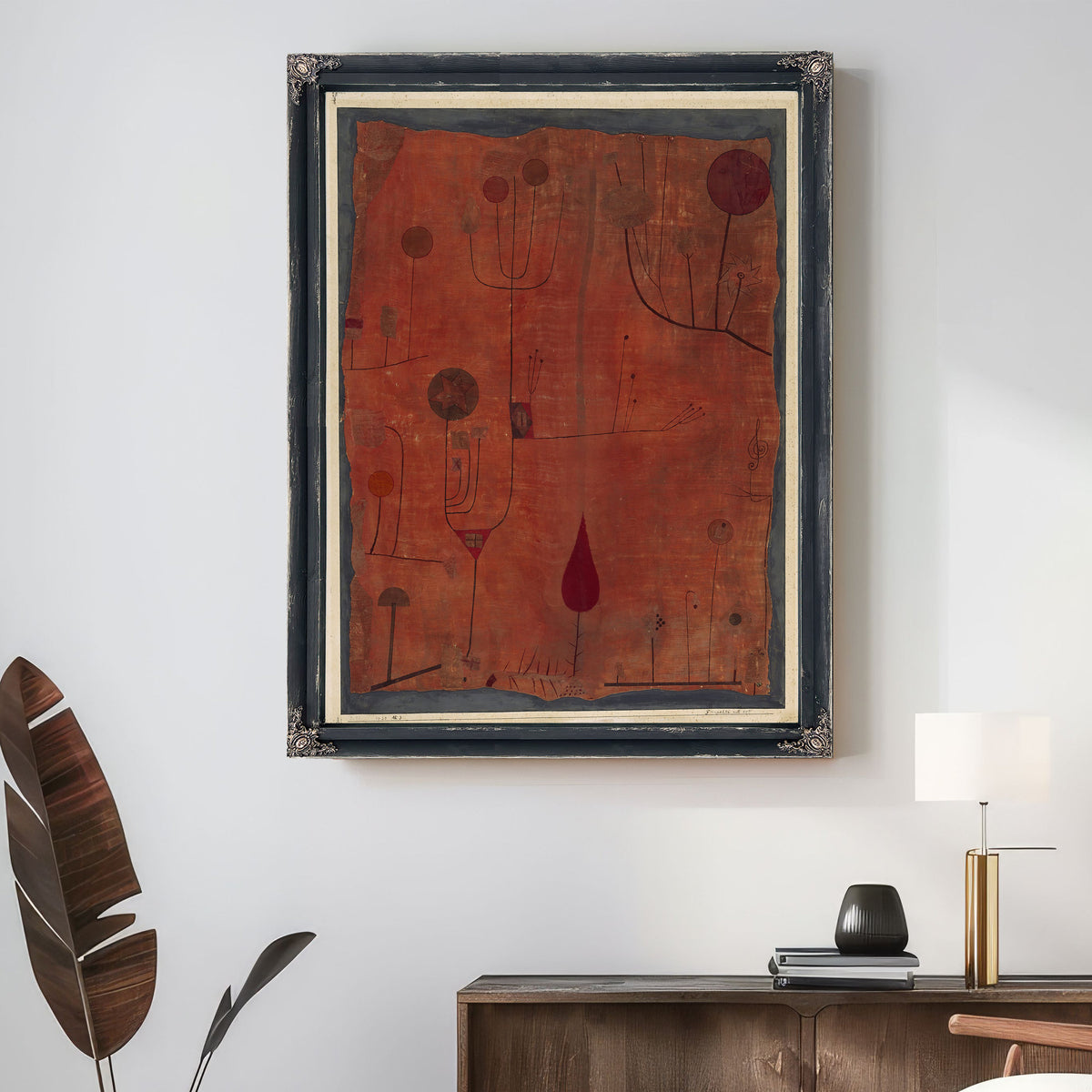 Fruits Red 1930 By Paul Klee