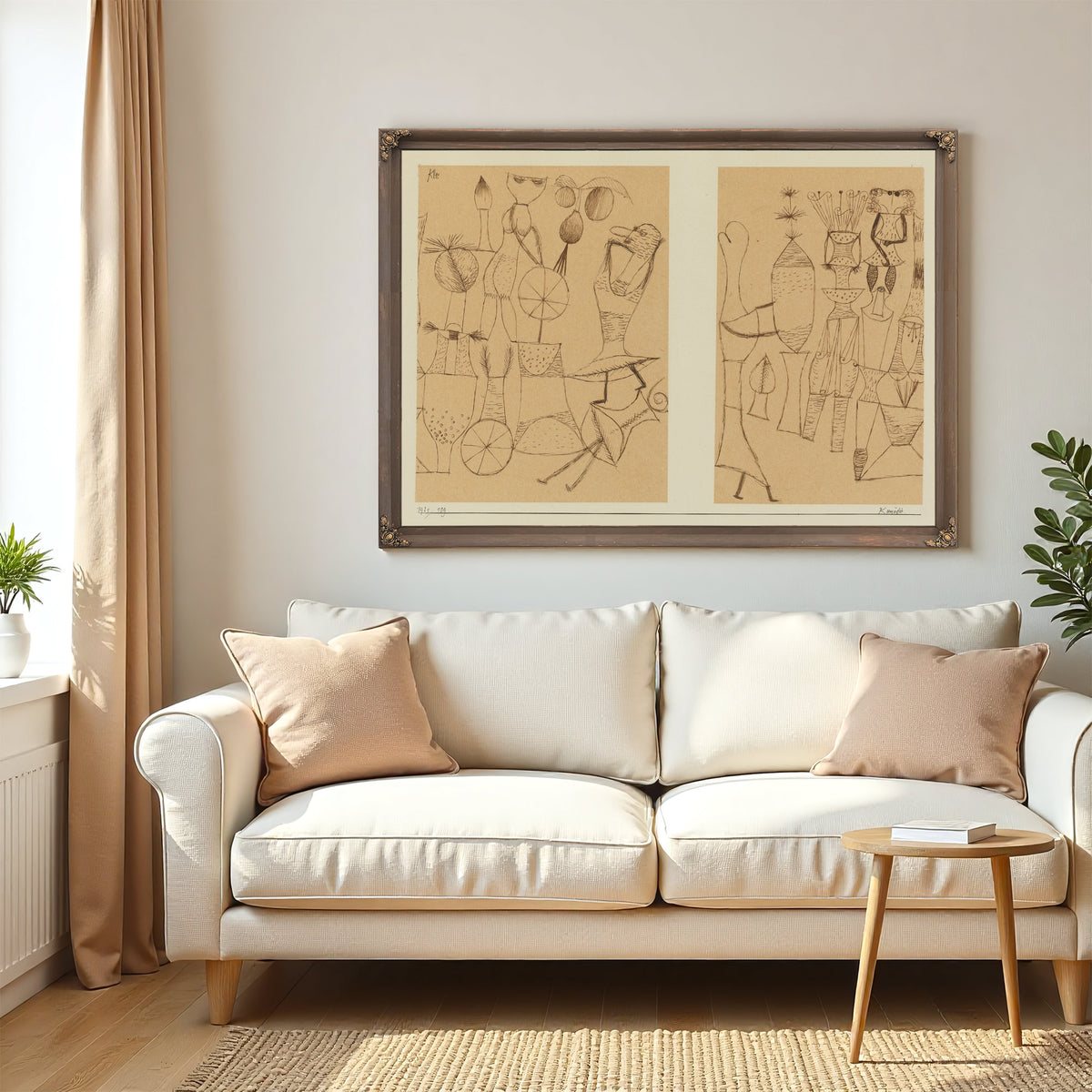 Komodie Comedy 1921 By Paul Klee