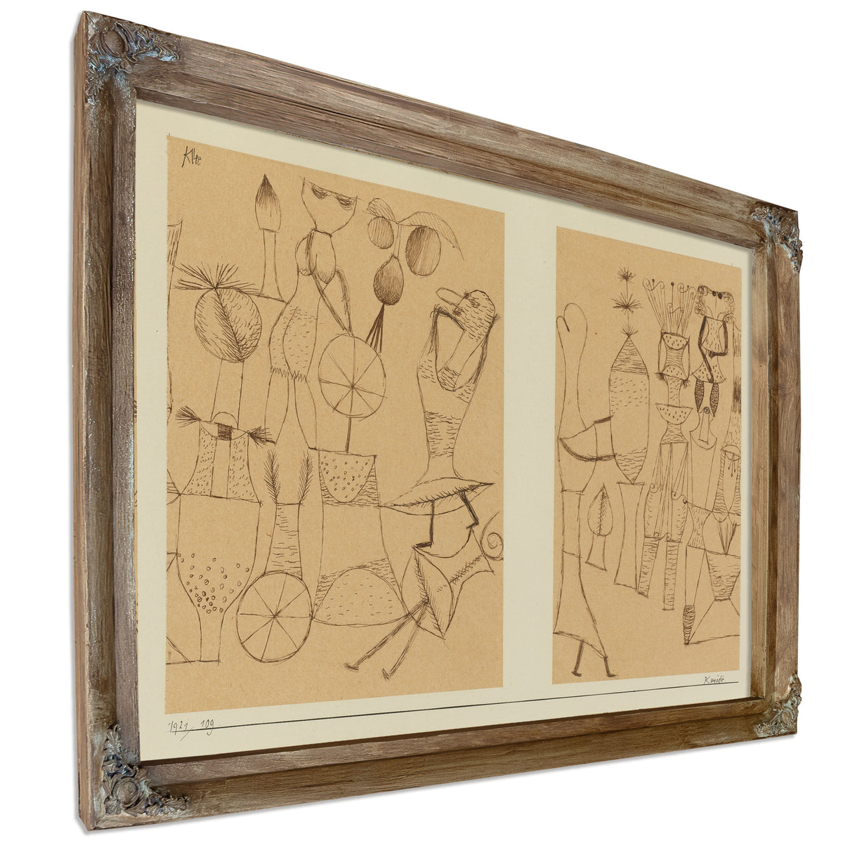 Komodie Comedy 1921 By Paul Klee