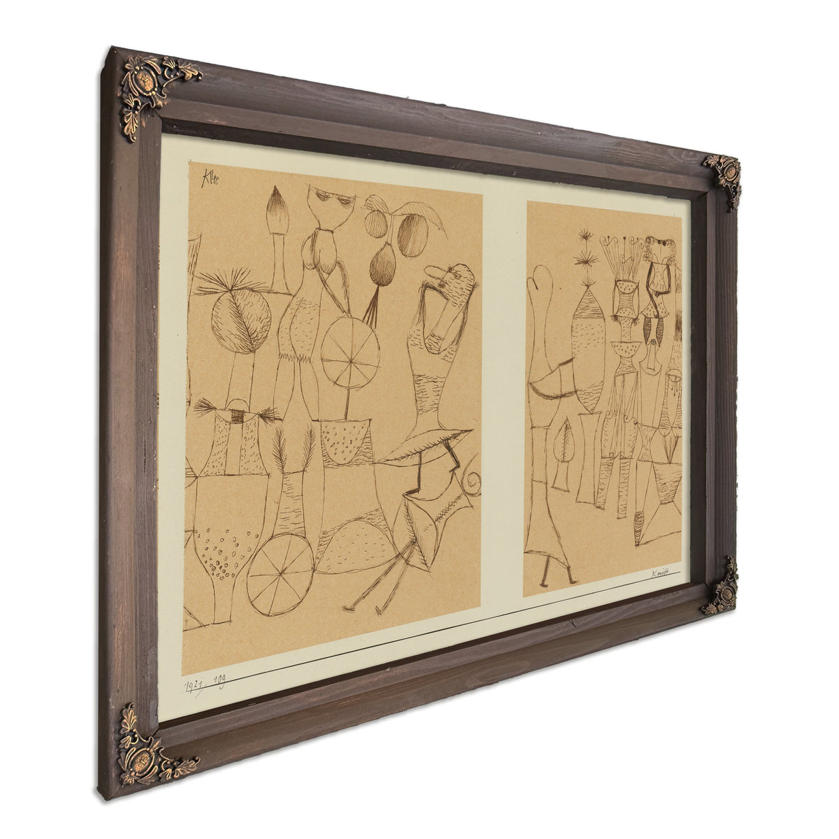 Komodie Comedy 1921 By Paul Klee