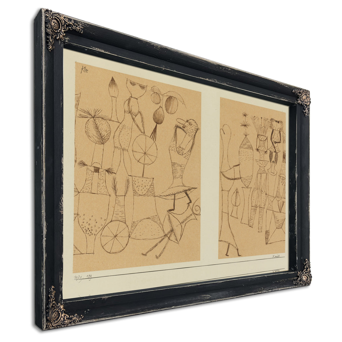 Komodie Comedy 1921 By Paul Klee