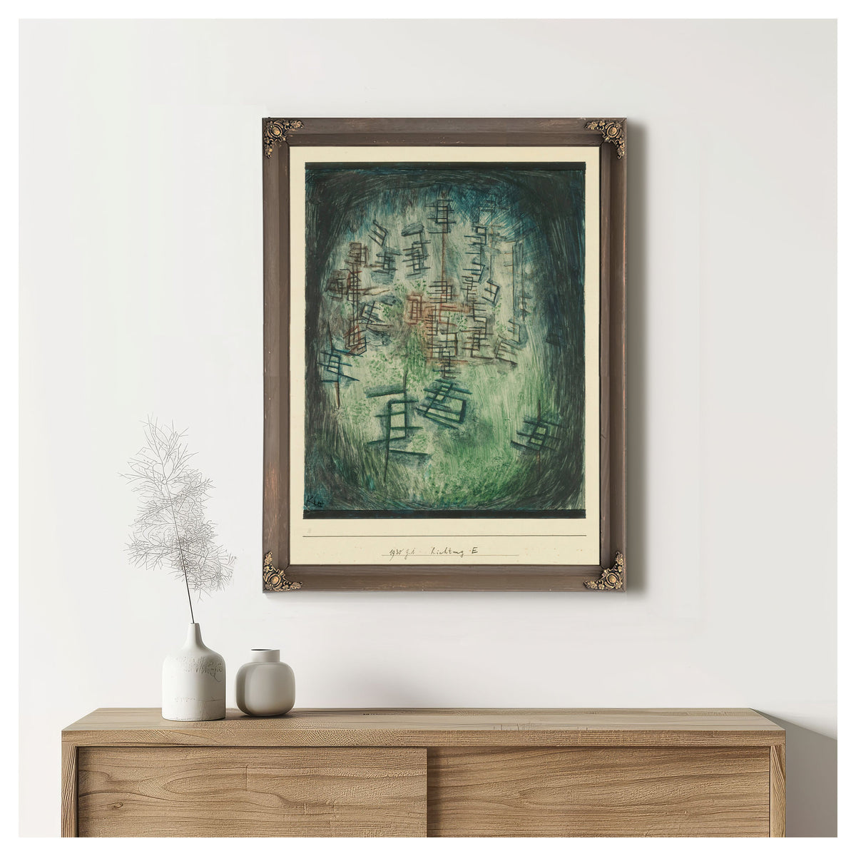 Lichtung E Clearing E 1930 By Paul Klee