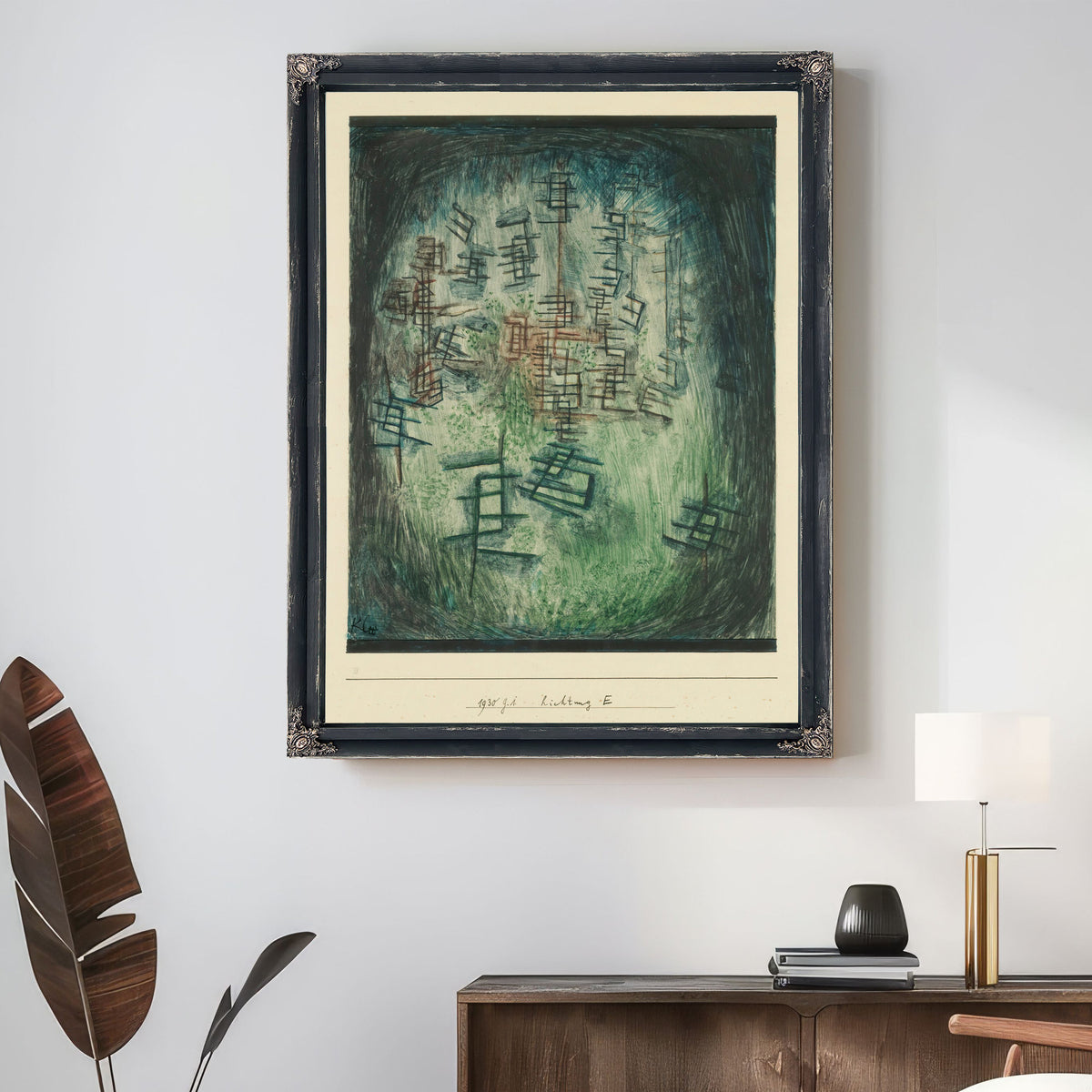Lichtung E Clearing E 1930 By Paul Klee