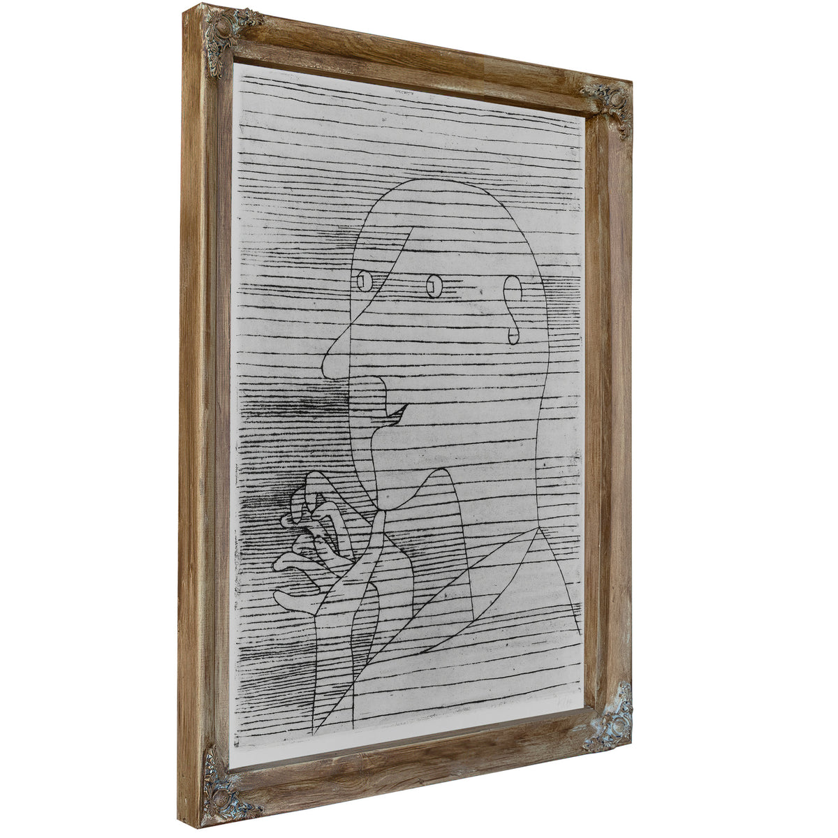 Old Man Counting 1929 By Paul Klee