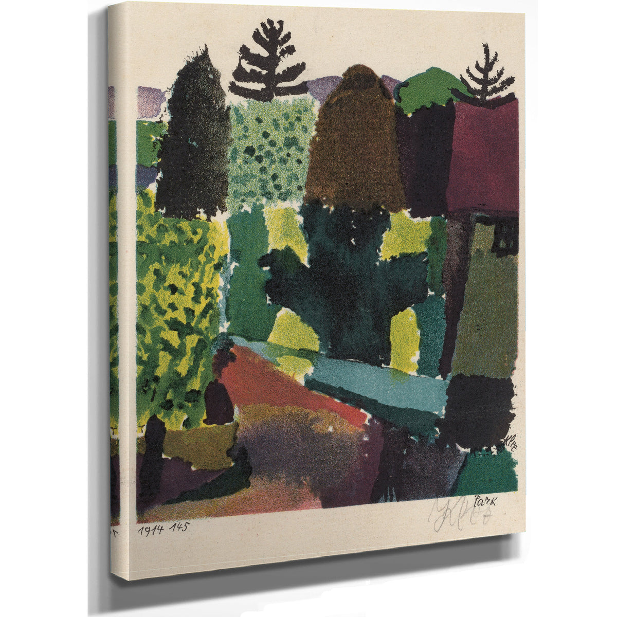 Park 1920 By Paul Klee