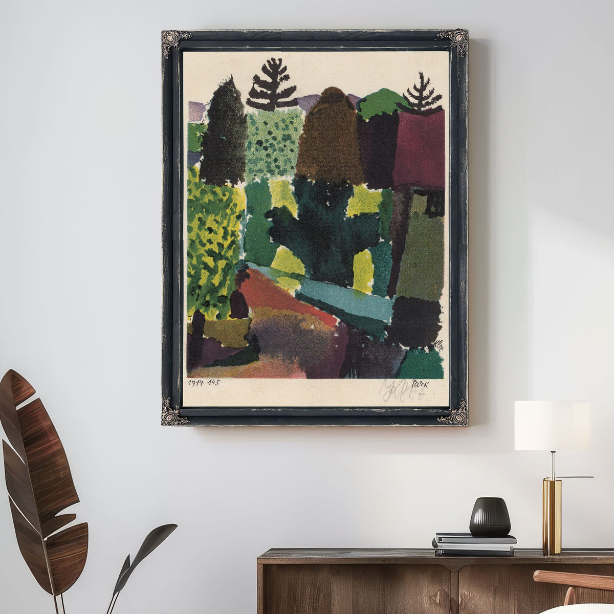 Park 1920 By Paul Klee