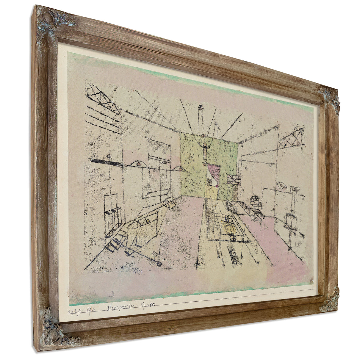 Phantom Perspective 1920 By Paul Klee
