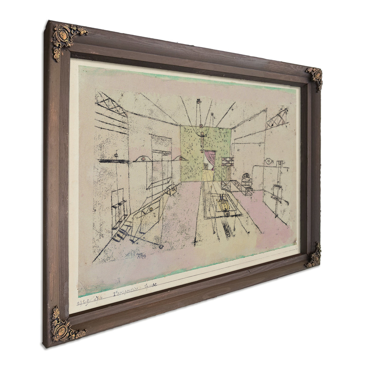 Phantom Perspective 1920 By Paul Klee