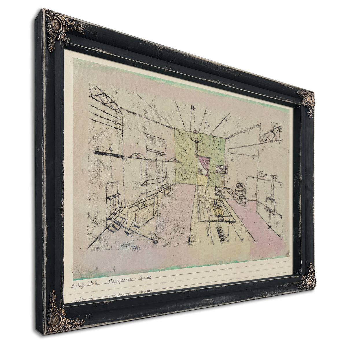 Phantom Perspective 1920 By Paul Klee