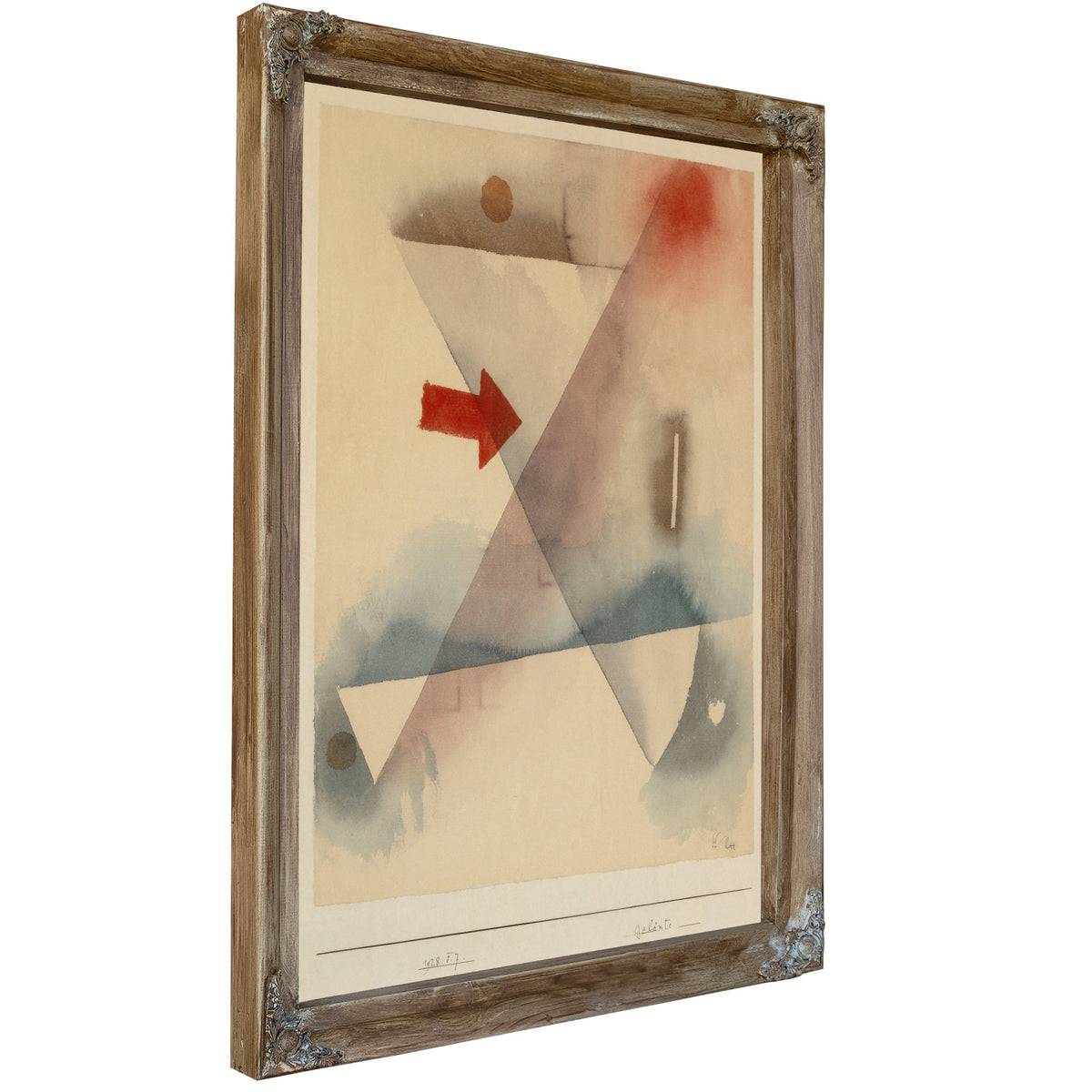 Ringing 1928 By Paul Klee