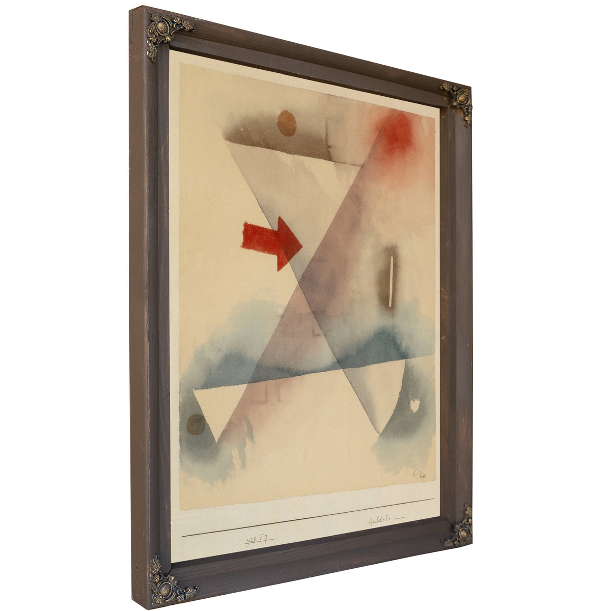 Ringing 1928 By Paul Klee
