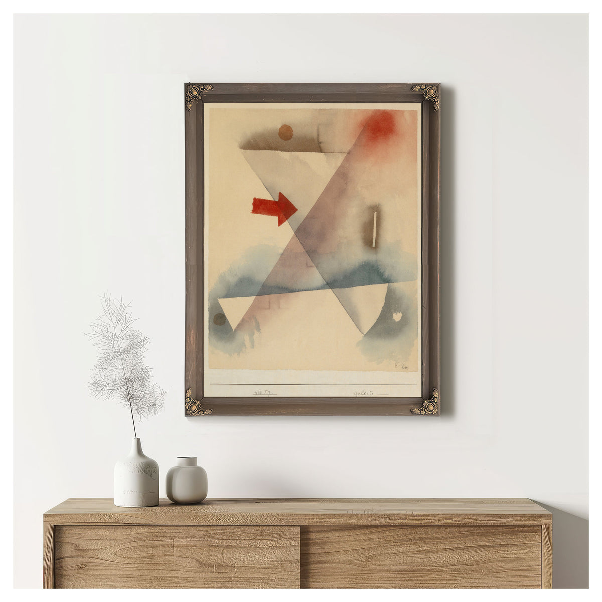 Ringing 1928 By Paul Klee