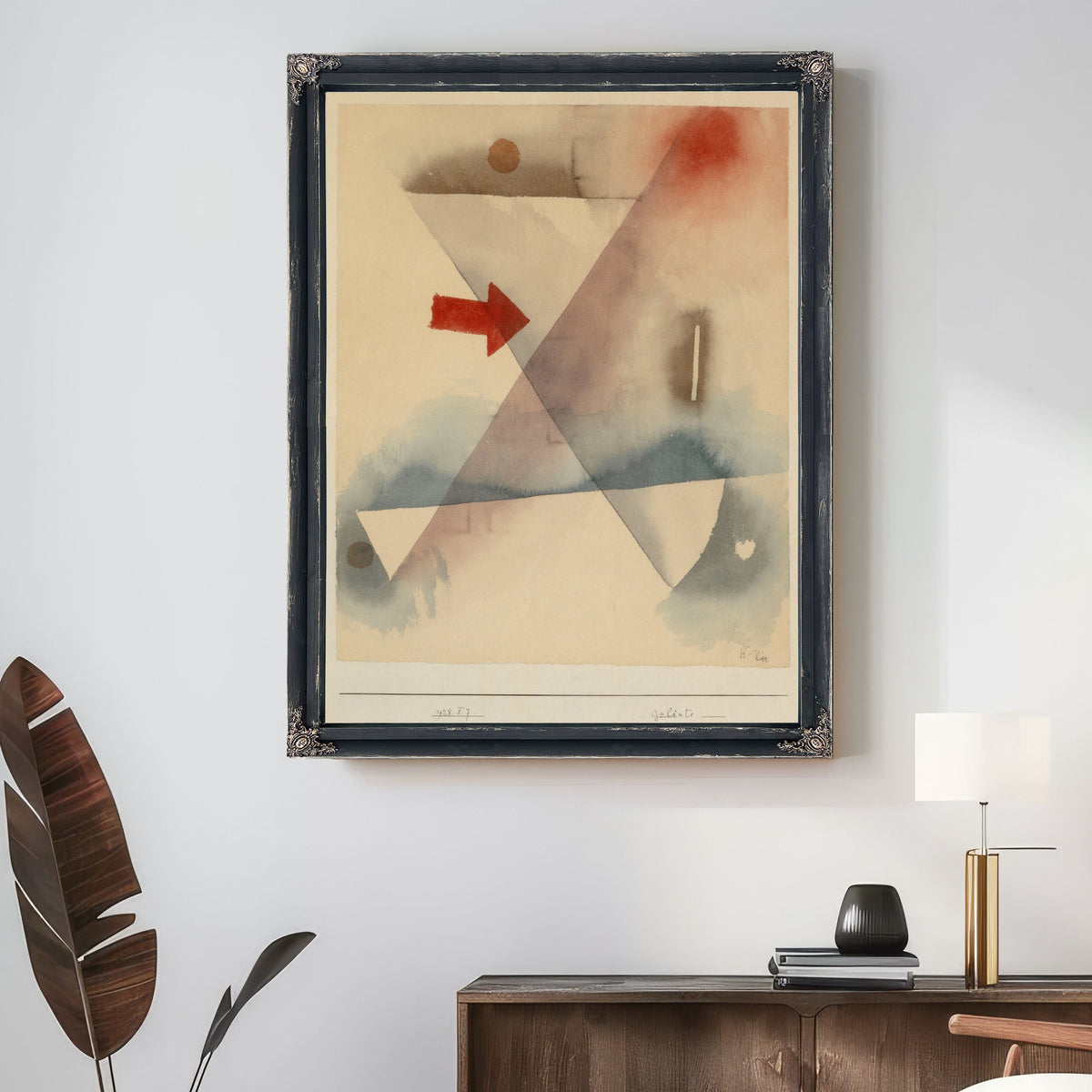 Ringing 1928 By Paul Klee