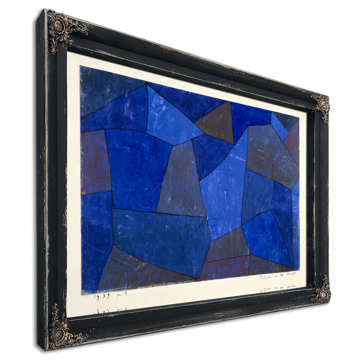 Rocks Night 1939 By Paul Klee