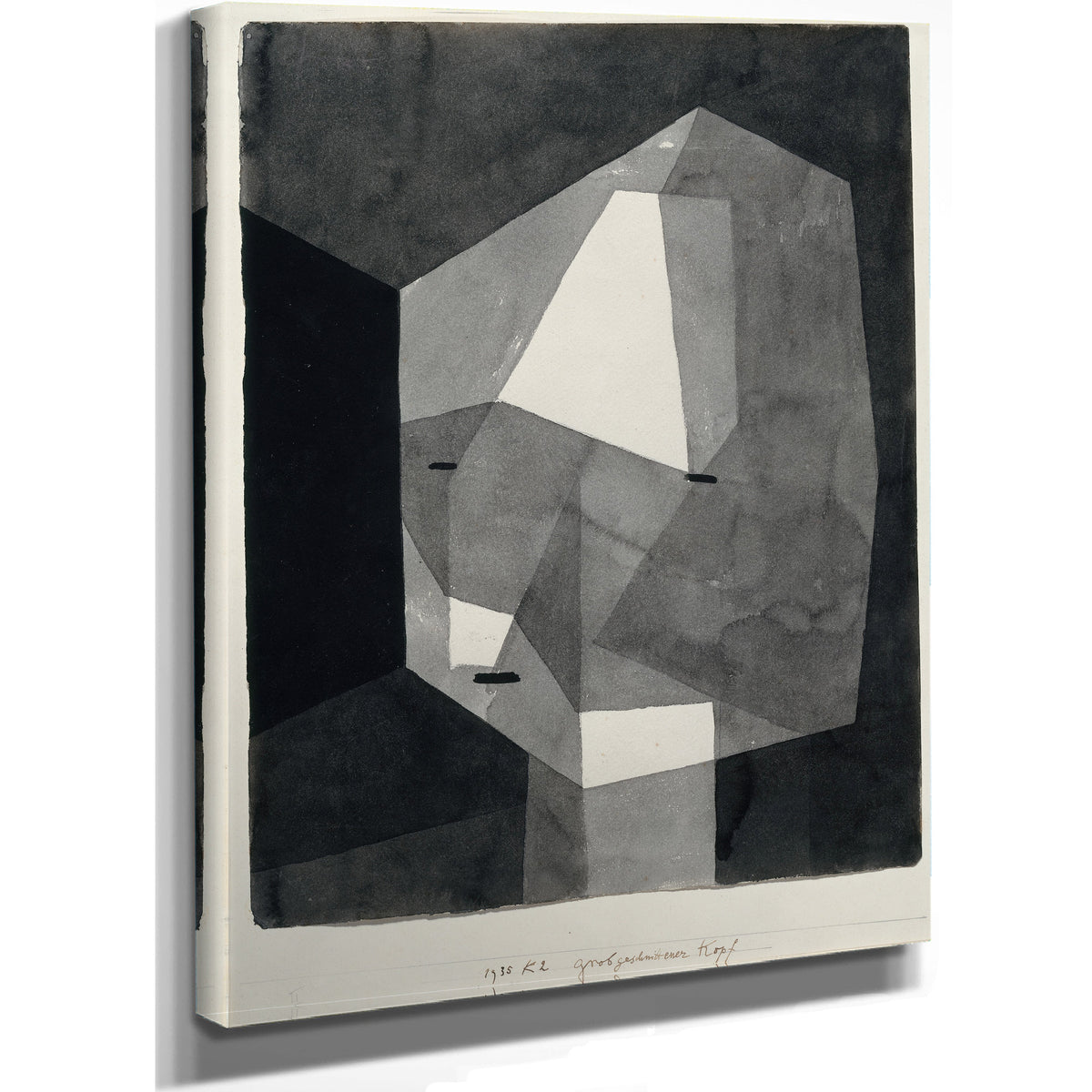 Rough Cut Head 1935 By Paul Klee