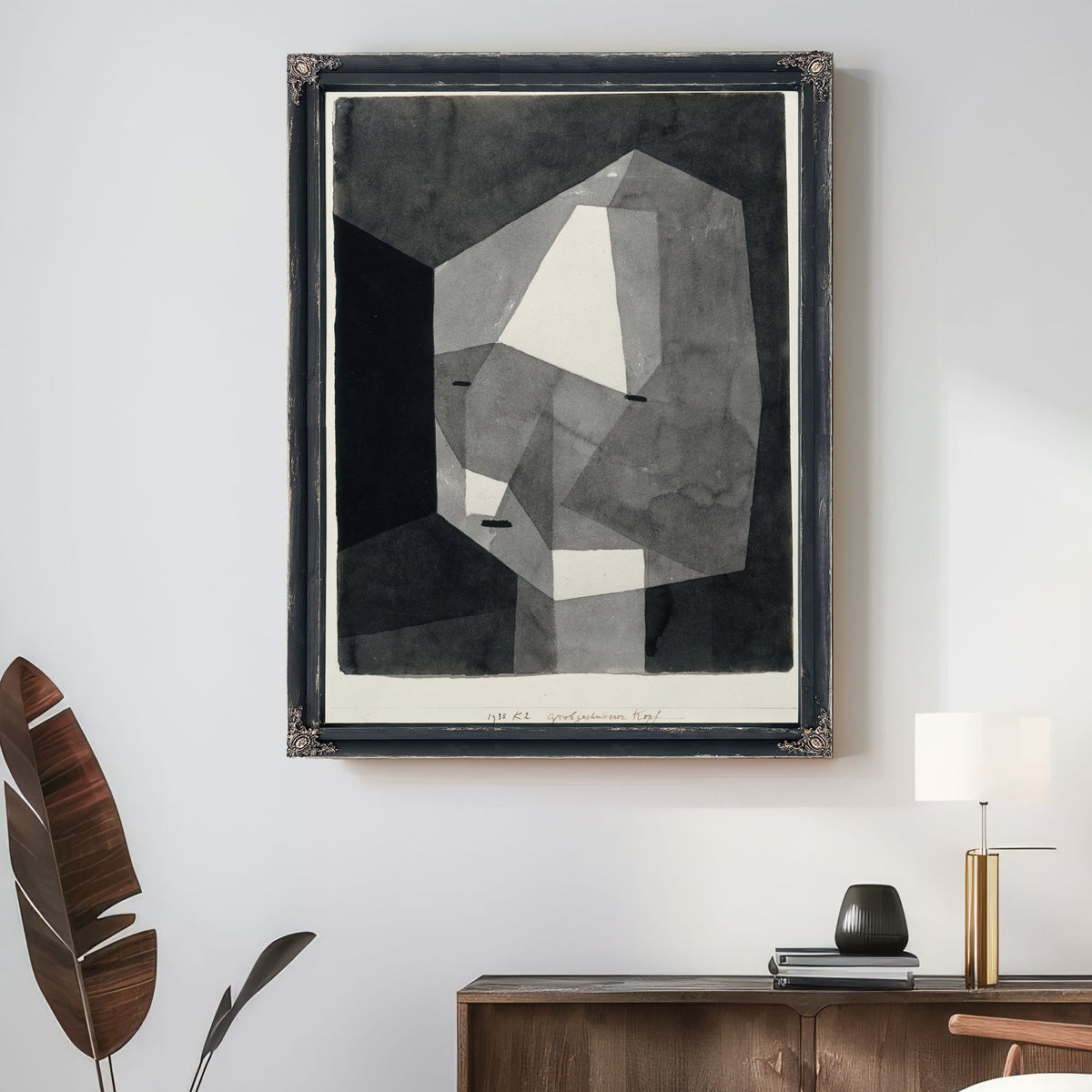 Rough Cut Head 1935 By Paul Klee