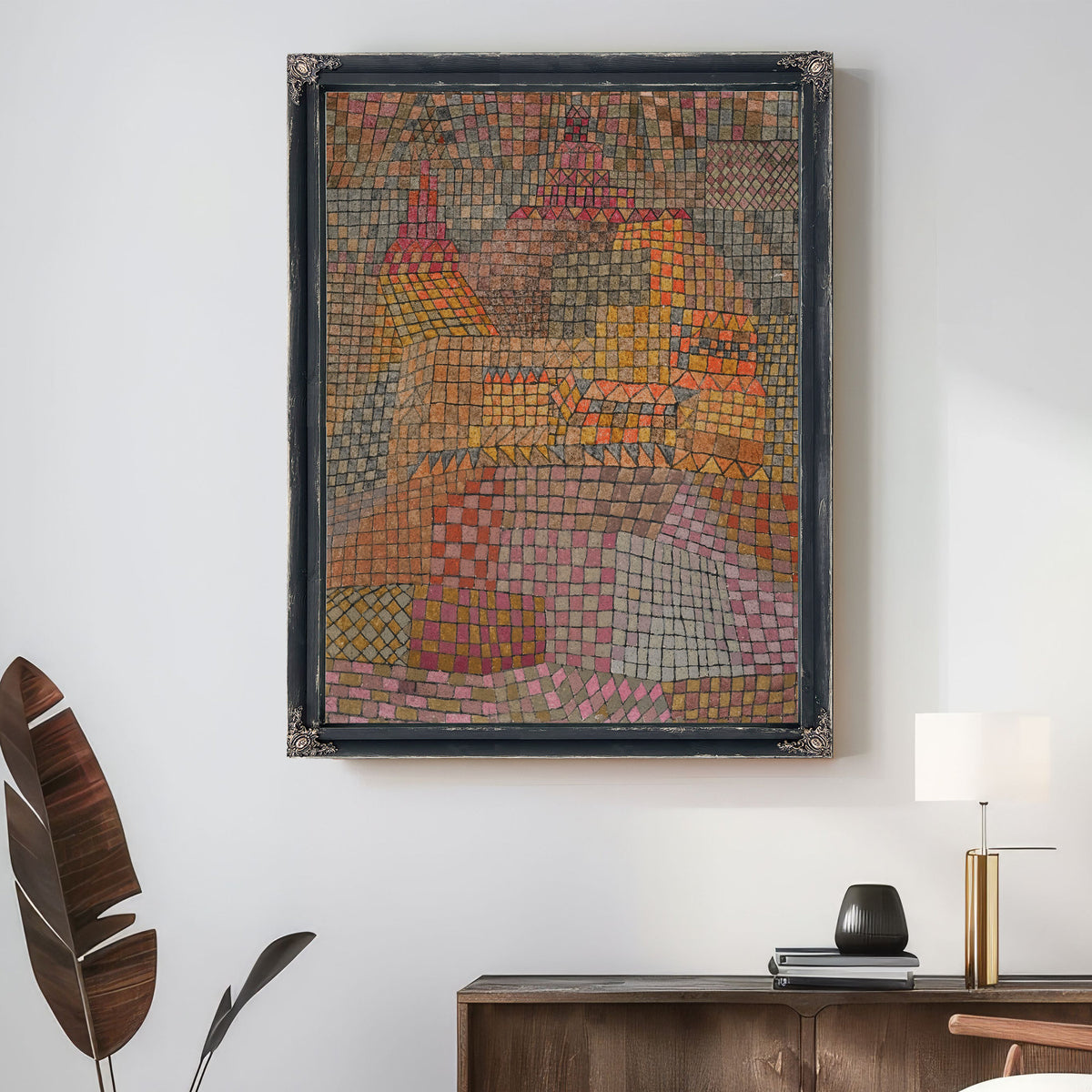 Stadtburg Kr Town Castle Kr 1932 By Paul Klee