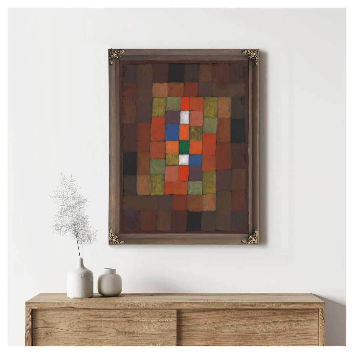 Static Dynamic Gradation 1923 By Paul Klee