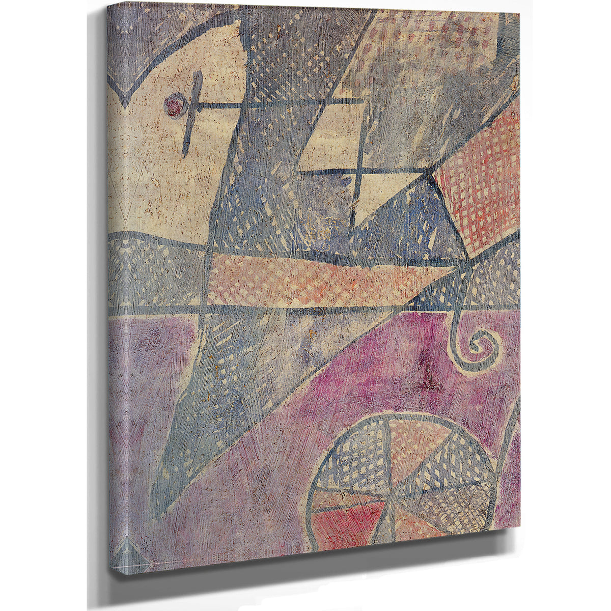 Stricken City 1936 By Paul Klee