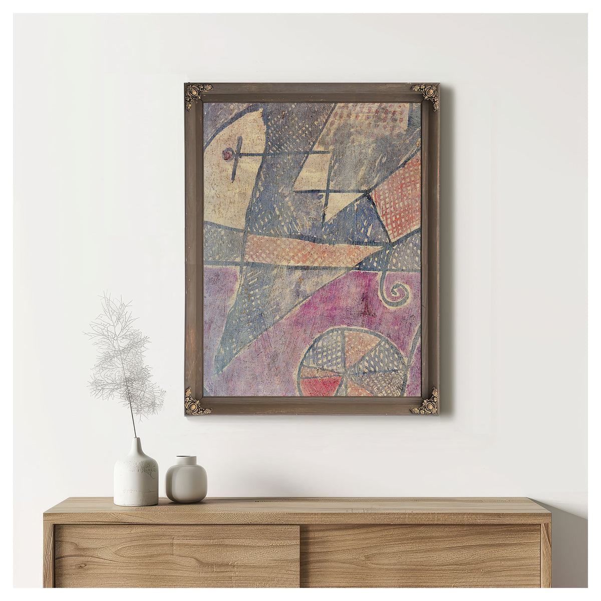 Stricken City 1936 By Paul Klee
