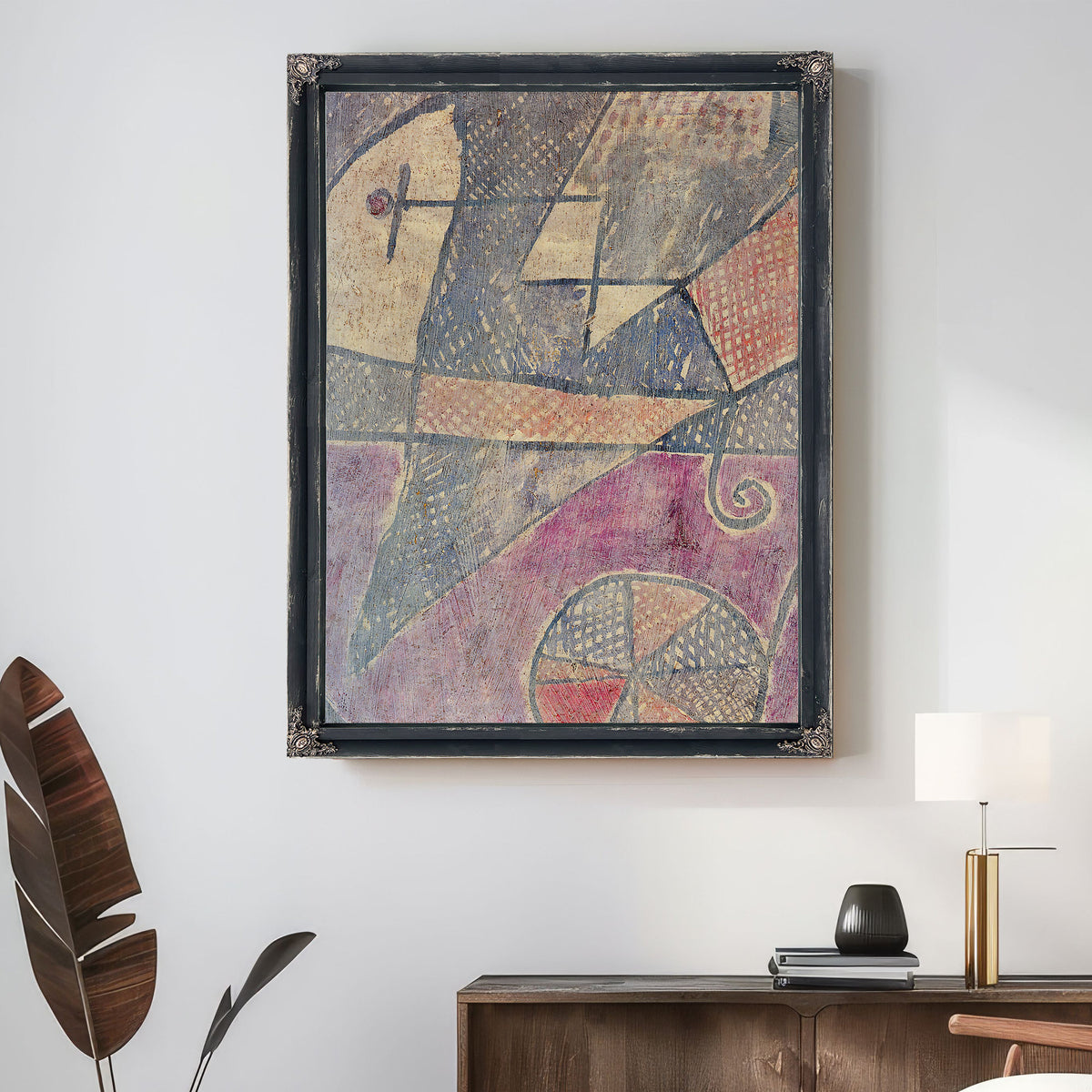 Stricken City 1936 By Paul Klee