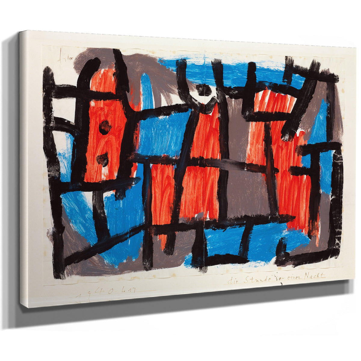 The Hour Before One Night 1940 By Paul Klee